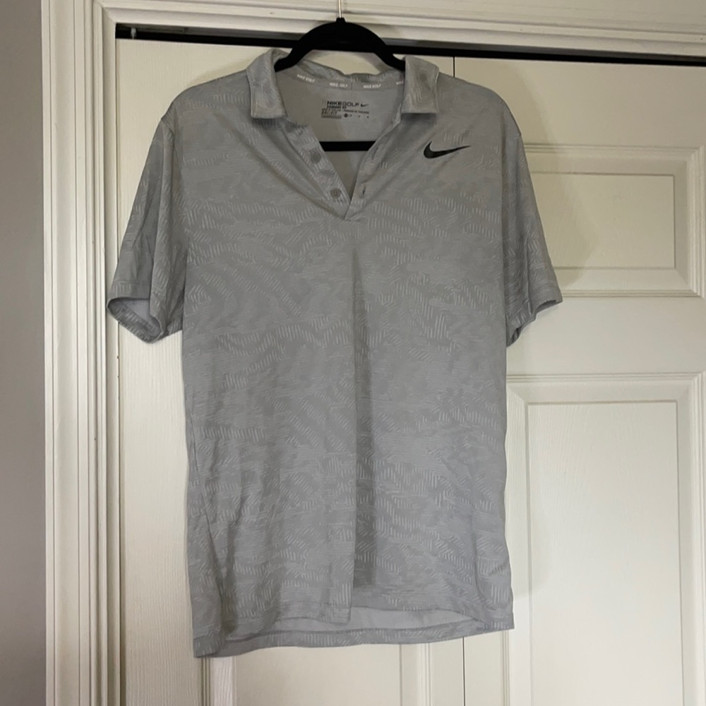 MENS Nike Gold Polo Shirt